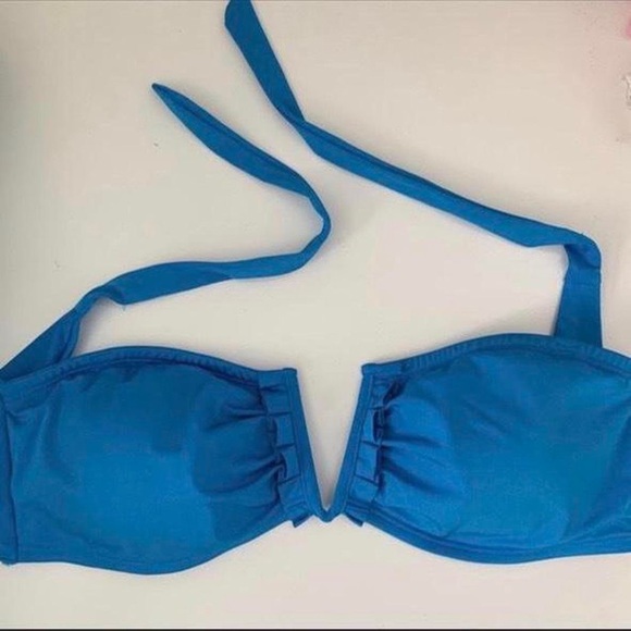 Blue bikini top - Picture 2 of 2